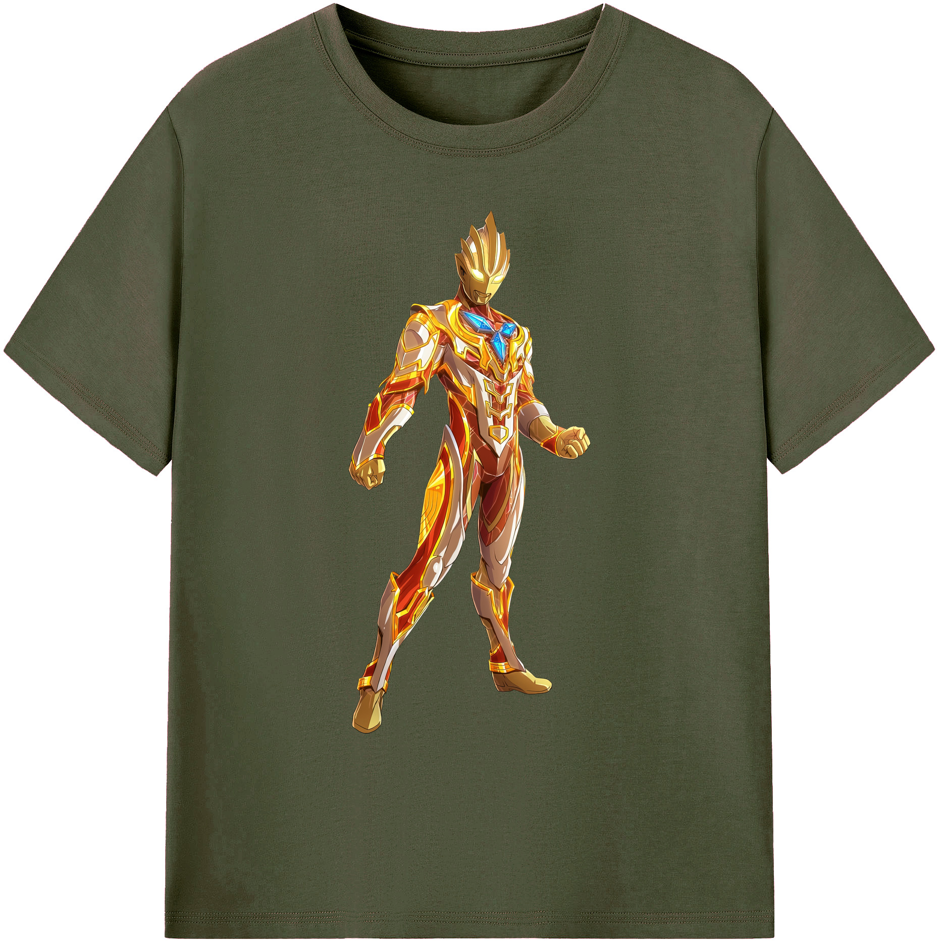 （画像用） ウルトラマン Ultraman 綿100％ メンズ半袖Tシャツ｜肌触りやわらか＆通気性
